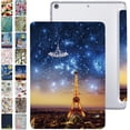 thumbnail image 1 of DuraSafe Cases iPad PRO 12.9 Inch 4th 5th 6th [ Pro 12.9 4 5 6 ] MY3K2LL/A MY3J2LL/A MY2H2LL/A MY2J2LL/A TriFold Printed PC Lightweight Protective Clear Back Cover - Paris Night, 1 of 8