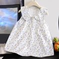 thumbnail image 1 of Économies d'Été! Robe d'Été pour Enfants, Robes Décontractées pour Filles en Liquidation, Robe Sans Manches à Col Rond pour Enfants, Robe d'Été Décontractée à Col de Poupée, 1 of 3
