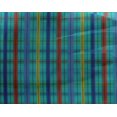 thumbnail image 3 of oneOone Georgette Viscose Fabric Madras Check Printed Fabric 1 Yard 42 Inch Wide, 3 of 3
