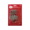 thumbnail image 2 of Lot de 10 crochets argentés Holiday Time pour décorations en forme de flocon de neige, 2 of 4