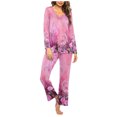 thumbnail image 1 of Rbaofujie Robe pour Femmes Ensemble de Pyjama Décontracté Uni Haut Décontracté Pantalon Pyjama d'Automne, 1 of 5