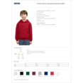 thumbnail image 2 of Jerzees Youth NuBlend Pull Over Hooded Sweatshirt, L, Ash, 2 of 3