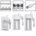 thumbnail image 4 of 4/6/ 8 Slots Battery Charger Adapter Usb Plug Charging for Aa/Aaa Rechargeable Battery Charger Adapter Usb Plug Power Accessorie 6 Slots, 4 of 6