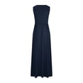thumbnail image 3 of UPPADA Plus Size Wedding Guest Dress for Womens Short Sleeve Wedding Ball Prom Formal Dress Floor-Length Dress Cocktail Wedding Formal Wrap Dress Deal, 3 of 5