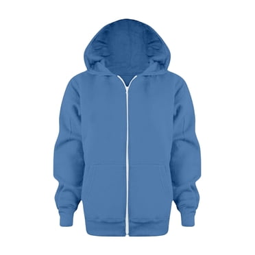 TIWEKE Toddler Hoodies,Sweatshirt Color Solid Zip Jackets Long Hoodie Top Sleeve Up Girls Kids Boys Coat&jacket,Sizes 4-5 Years