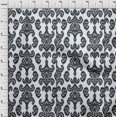 thumbnail image 3 of oneOone Silk Tabby Fabric Paisley & Floral Ikat Decor Fabric Printed BTY 42 Inch Wide, 3 of 4