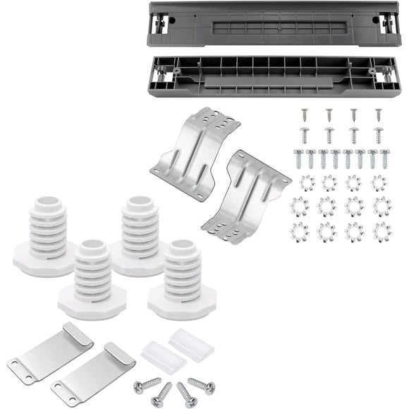 SKK-7A SKK8K Laundry Stacking Kit Fit for Samsung washer dryer stacking kit 27-Inch Front-Load -W10869845 Dryer Stacking Kit Compatible for Whirlpool May-tag Standard and Long Vent Dryer &Washer