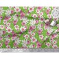 thumbnail image 2 of Soimoi Velvet Fabric Cosmos Floral Decor Fabric Printed Yard 58 Inch Wide, 2 of 3