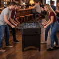 thumbnail image 4 of Gymax 47'' Competition Full Size Soccer Game Table w/22 Players 2 Balls Slide Scorers Black, 4 of 9