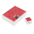 thumbnail image 1 of fastboy 12Pcs Pool Cue Chalks Increase Friction Snooker Supplies Red Cue Tip Accessories, 1 of 6