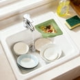 thumbnail image 1 of & Filter Kitchen Accessory Corner Rack Draining & Storage Solution Easy Install Triangular Strainer with Open Design, 1 of 3