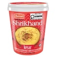 thumbnail image 1 of Surati Shrikhand Kesar 400g, Creamy and indulgent traditional Indian dessert made from strained yogurt., 1 of 5
