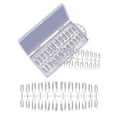 thumbnail image 1 of 240PCS Nail Tips Clear Seamless Fake Nails Artificial Nails for DIY Nail Art, 1 of 6