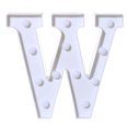 thumbnail image 2 of EGNMCR Remote Control Alphabet Letter Lights LED Light Up White Plastic Letters Standin Drain Dredge, 2 of 2