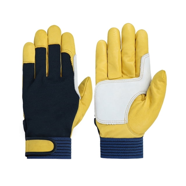 Work Gloves Sheepskin Driver Safety Protection Wear Safety Workers Welding Gloves Repair Protective Gloves Workplace Safety Supplies ,Durability and Dexterity