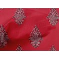thumbnail image 4 of oneOone Cotton Cambric Fabric Leaves|Floral & Paisley Block Printed Craft Fabric BTY 56 Inch Wide, 4 of 4