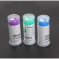 thumbnail image 3 of 100pcs/pack Disposable Cotton SwaEyelash Extension Micro Individual Applicators Home Mascara Brush Cotton Soft Swa- (Color: medium), 3 of 5