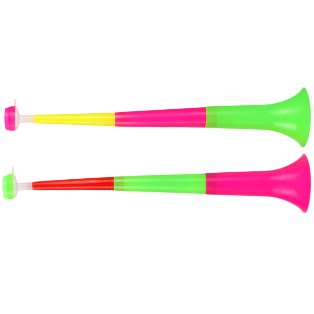 Lot De 12 Trompettes Dorées En Plastique – Accessoires De Fête, Sport, événements, Pour Enfants, 17 Cm