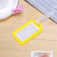 thumbnail image 2 of Harpily Business Card Holder 1Packs Luggage Tag Anti Loss Suitcase Tag Suitcase Boarding Pass Check Tag Tag Luggage Tag Tag One Size Yellow, 2 of 4