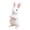 A, variante sur Adorable Jouet Lapin Réaliste Poupée Lapin Câline Compagnon de Réconfort pour Dormir pour Tout-Petits Préscolaires Enfants