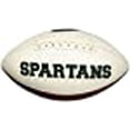thumbnail image 3 of Michigan State Spartans Full Size Embroidered Football, 3 of 4