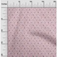 thumbnail image 2 of oneOone Velvet Light Pink Fabric Animal Craft Projects Decor Fabric Printed By The Yard 58 Inch Wide, 2 of 5
