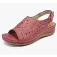 thumbnail image 2 of DPTALR Women's Flat Sole Beach Sandals Summer Non-Slip Causal Slippers, 2 of 4