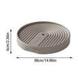 thumbnail image 2 of Mobile Round Planter Stand with Wheels for Effortless Indoor and Outdoor Transport and Display, 2 of 5