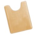 thumbnail image 2 of 1 Contour Clara Clark Bath Mat Bathroom Rug - Absorbent Memory Foam Bath Rugs - Non-Slip, Thick, Cozy Velvet Feel Microfiber Bathrug, Plush Shower, Toilet- Floor Bathmats Carpet - Cream - 24"x19", 2 of 6