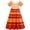 Dolores, variant on HAWEE Kids Encanto Mirabel/Luisa Madrigal/Pepa Princess Dress Cosplay Girls Short Sleeve Costume