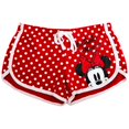 thumbnail image 1 of Minnie Mouse Women's Polka Dot Red Shorts-Large, 1 of 2