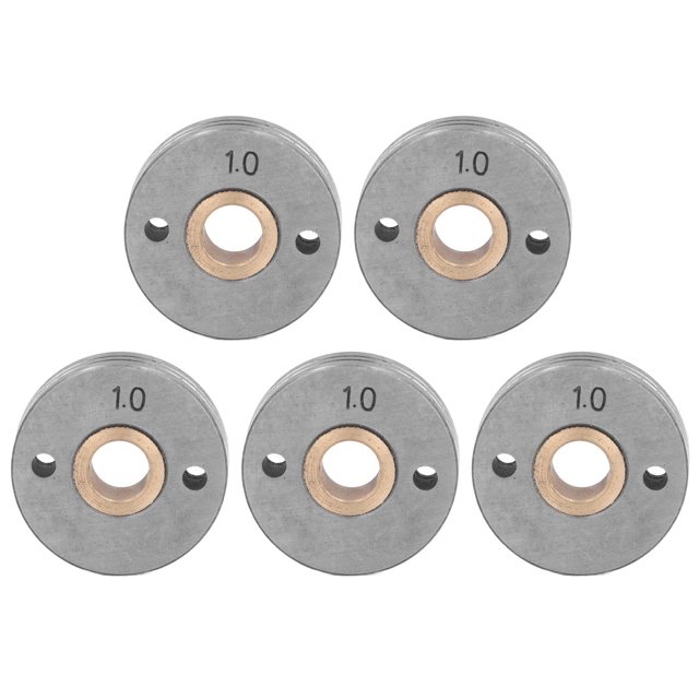 Weld Wires Roller, Compact Size Wire Feeder Wheel 5PCS Fine Machining For BINZEl 15AK 24KD 36KD