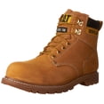 thumbnail image 1 of (7 W US, Honey) - CAT Second Shift Mens Leather Steel-Toe Work Boots, 1 of 8