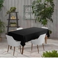thumbnail image 2 of Vargottam Indoor/Outdoor Tablecloth 58 x 82" Inch Rectangular Tablecloth Waterproof Patio Table Cloths, Spring/Summer Table Covers for Backyard Circular Table/BBQs/Picnic - Black, 2 of 6