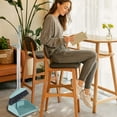 thumbnail image 4 of RKSTN Balai Portable Balais Intérieur Rangement Vertical Type à Boucle Ensemble Balais et Porte-Poussière avec Raclage Dents Nettoyage Convient pour la Maison, 4 of 5