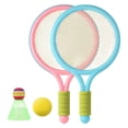 thumbnail image 3 of Durable Children's Badminton Tennis Racket Parent Child Interactive Backyard Beginner Players Kindergarten Baby Sporting, 3 of 7