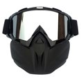 thumbnail image 1 of Lunettes Rétro de Moto, Lunettes de Course hors Route pour Ski, Vent et Conduite, 1 of 8