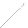 thumbnail image 1 of Collier Rond en Argent Sterling 925 18 Pouces 1.5mm Omega Fermoir Mousqueton Bijoux Cadeaux pour Femmes, 1 of 3