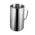 thumbnail image 1 of Tasse à Mesurer en Acier 2 L Pichet Réutilisable Tasse à Mesurer en Acier Inoxydable pour Liquide, 1 of 8