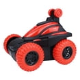 thumbnail image 2 of Red Childrens Rollover Stunt Remote Control Car With 360 Rotation 90 Upright Driving Sound Effects Birthday Christmas Gift Off Road Play Toy Vehicle Activity, 2 of 6