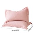 thumbnail image 3 of Birdeem Pillowcase Cases Set of 2 Polyester Microfiber Pillowcase 2 Pack Super Soft and Cozy Pillowcase Case Covers Ultra Soft Pillowcases Standard Size Breathable, 3 of 12