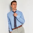 thumbnail image 3 of Kustom Kit Chemise de Travail Oxford à Manches Longues Ajustée pour Hommes, 3 of 3