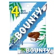 thumbnail image 1 of Barre de chocolat au lait et à la noix de coco Bounty, barres de format pleine grandeur, emballage de 4, 1 of 5