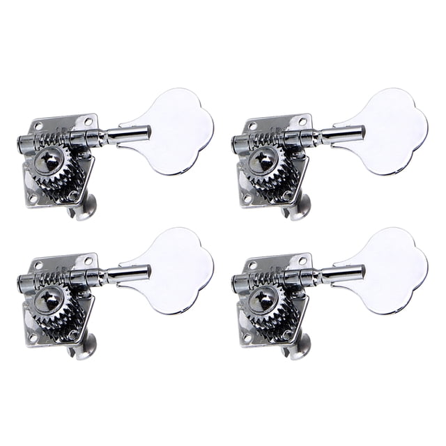 Yeacher 4 Pcs Accordeur de Basses Droit Compatible avec Accords de Guitare