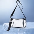 thumbnail image 1 of Dvkptbk Sac à Bandoulière Sac à Main Cylindrique Sacoche Pvc Sac Cosmétique Sac de Rangement Multifonction Grand Sac Cosmétique Transparent, Sac à Main Transparent Sac à Bandoulière Sac Transparent Stade Camping et Randonnée, 1 of 6