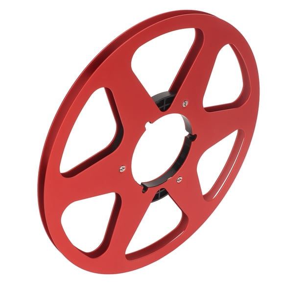 1/4 10 Inch Empty Tape Reel, Aluminum Alloy, NAB Flange, ClassicDesign, Universal Application for Reel to Reel Tape Machines