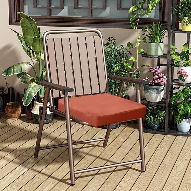 TopLLC 15.7x15.7 Inches Outdoor Waterproof Technology Fabric Sofa Cushion Solid Color Cushion Sponge Cushion Window Cushion Soft Cushion Artificial leather sponge cushion