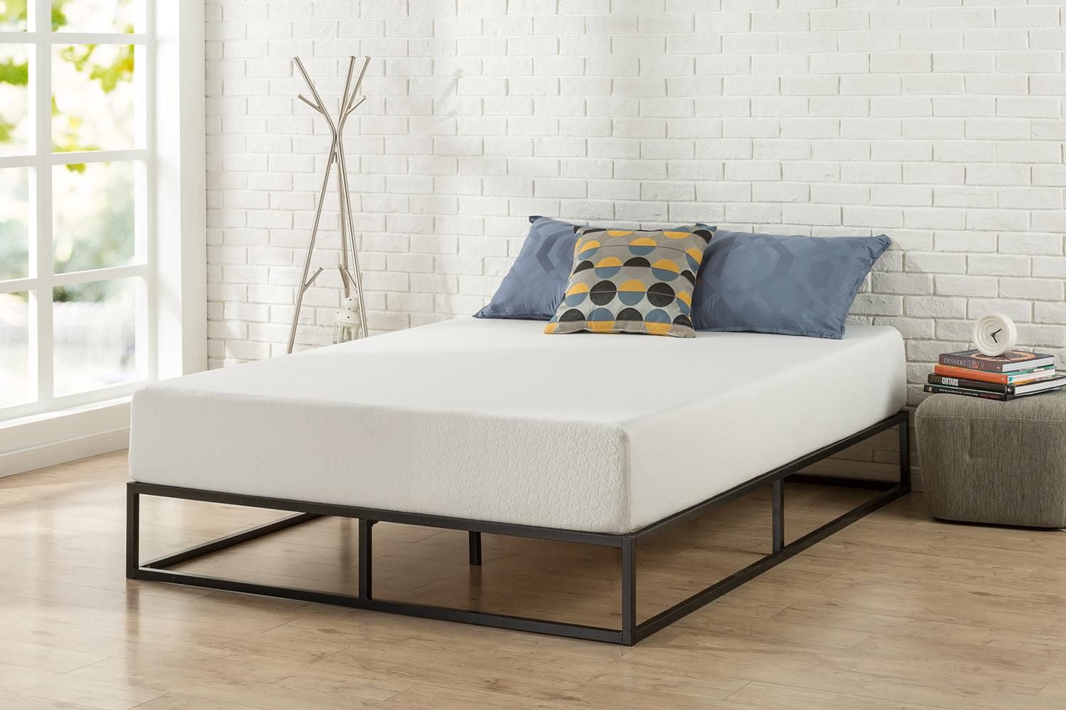 Zinus Joseph 10 inch Black Metal Platform Bed Frame
