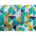 thumbnail image 4 of oneOone Organic Cotton Voile Fabric Parallelogram & Triangle Geometric Fabric Prints By Yard 42 Inch Wide, 4 of 4