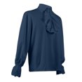 thumbnail image 4 of TIMIFIS Chemise pour Homme Gothique Renaissance à Volants devant Pirate Shirt, Vintage Médiéval Bandage à Manches Longues Vêtements de Cosplay-Bluefall, 4 of 5